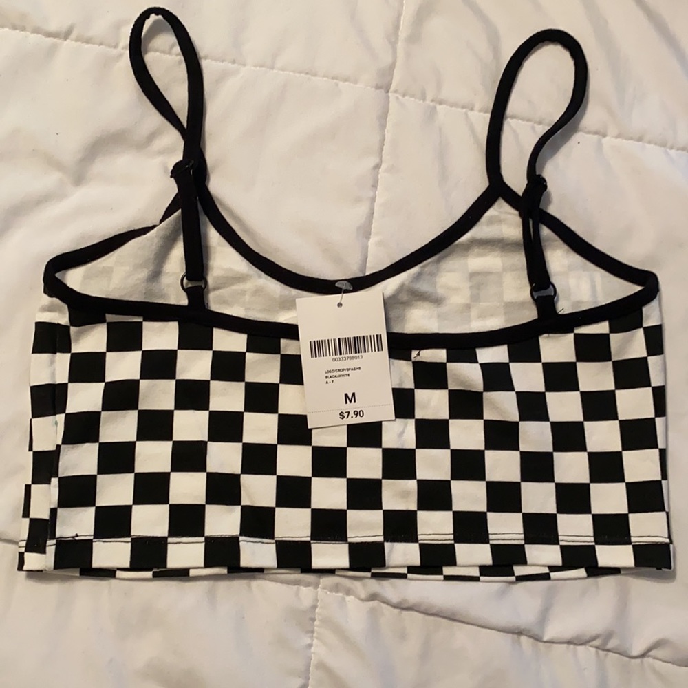 Checker Board Tank Top - Picture 2 of 2